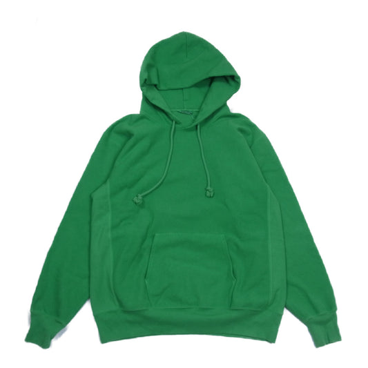 AURALEE オーラリー A8AP02SM SUPER MILLED SWEAT P/O PARKA スウェット パーカー グリーン系 4【中古】