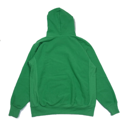AURALEE オーラリー A8AP02SM SUPER MILLED SWEAT P/O PARKA スウェット パーカー グリーン系 4【中古】