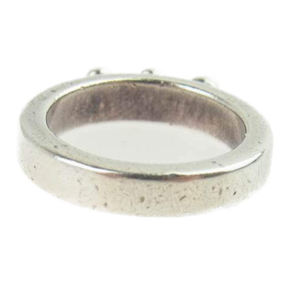CHROME HEARTS クロムハーツ（原本無） BBY BLL 3SPKS 3スパイク スタッズ リング シルバー系【中古】