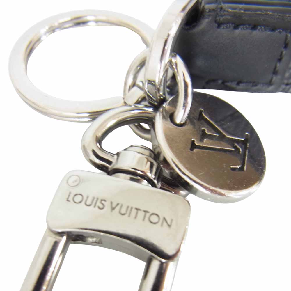 LOUIS VUITTON ルイ・ヴィトン M61950 モノグラムエクリプス ポルトクレ ドラゴンヌ キーホルダー キーリング ブラック系【中古】