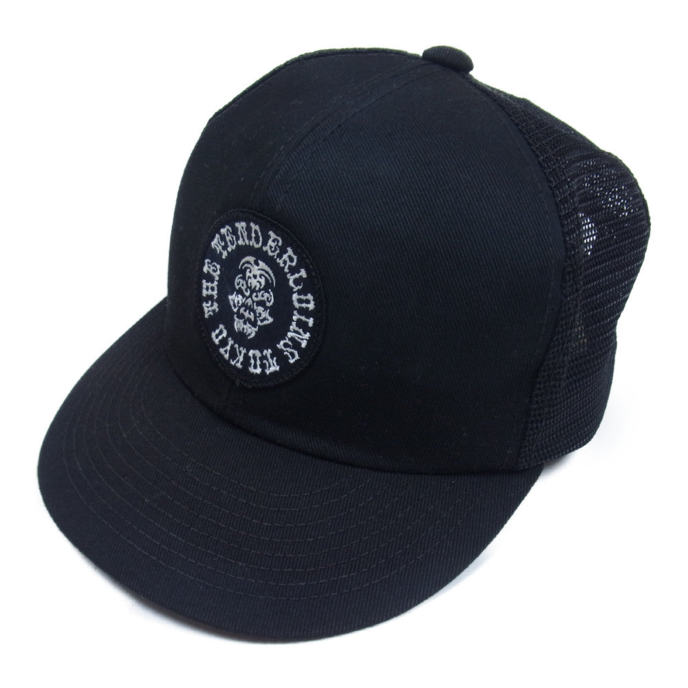 TENDERLOIN テンダーロイン T-TRUCKER CAP MESH BS ボルネオスカル トラッカー メッシュ キャップ ブラック系 ONESIZEFITALL【中古】