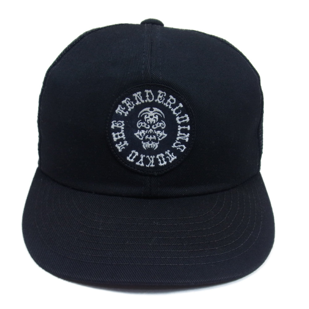 TENDERLOIN テンダーロイン T-TRUCKER CAP MESH BS ボルネオスカル トラッカー メッシュ キャップ ブラック系 ONESIZEFITALL【中古】