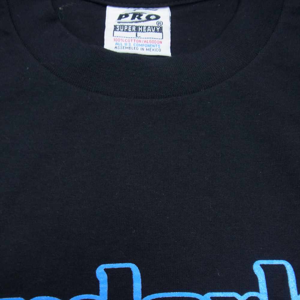 TENDERLOIN テンダーロイン TEE ロゴ グラデーション Tシャツ ブラック系 L【美品】【中古】