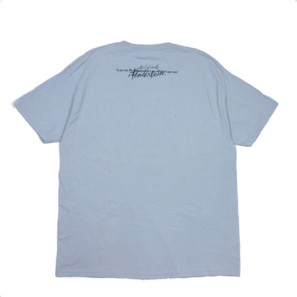 TENDERLOIN テンダーロイン TEE B.S D.I.Y.T ボルネオスカル Tシャツ ライトグレー系 XL【美品】【中古】