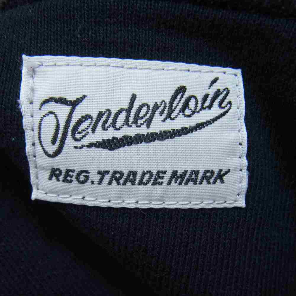 TENDERLOIN テンダーロイン T-SWEAT PARKA BS ボルネオスカル スウェット パーカー ブラック系 L【中古】