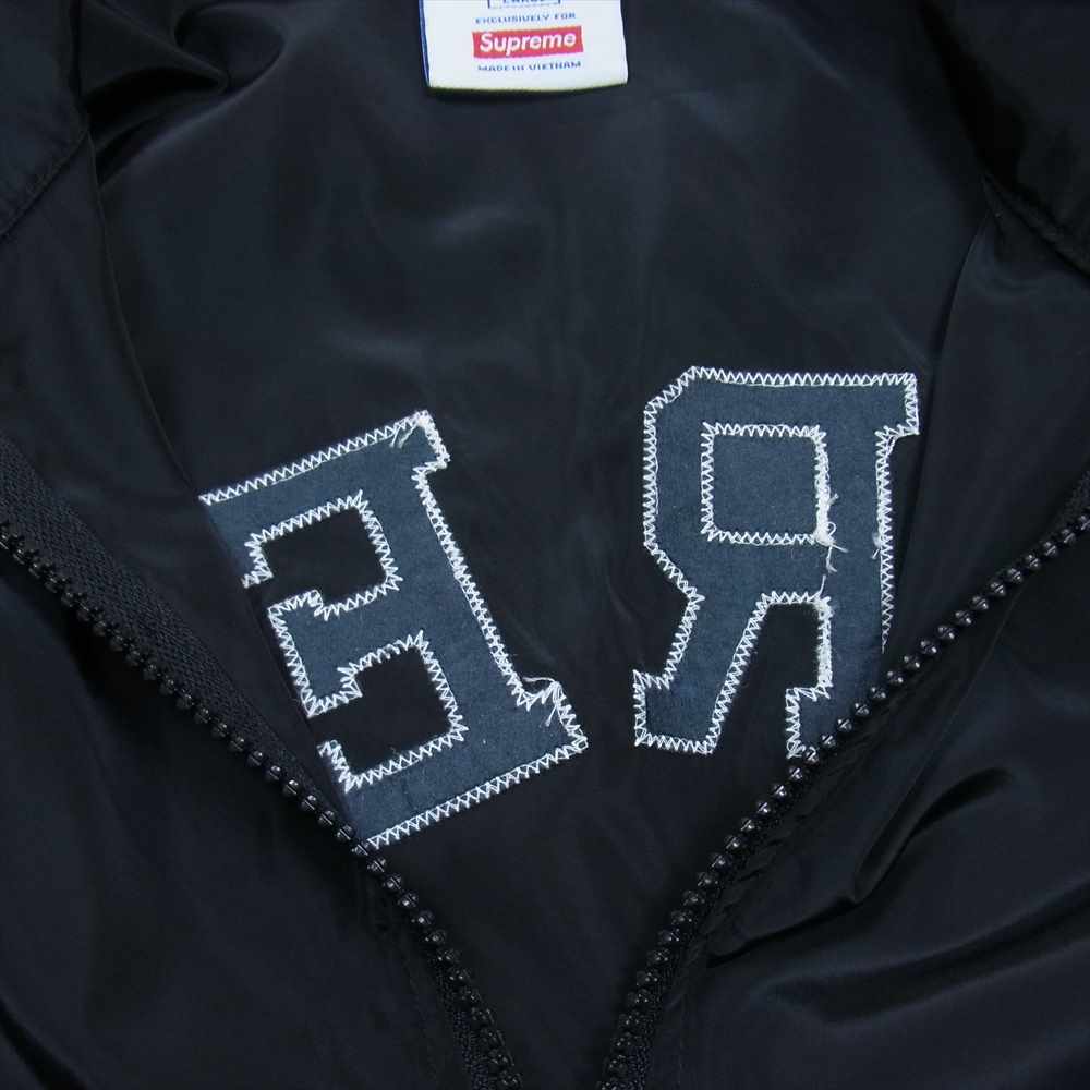 Supreme シュプリーム × Champion Half Zip Pullover チャンピオン ハーフ ジップ プルオーバー ジャケット ブラック系 L【中古】