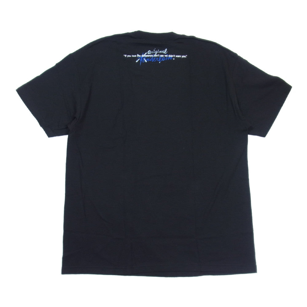 TENDERLOIN テンダーロイン TEE B.S D.I.Y.T ボルネオスカル Tシャツ ブラック系 XL【新古品】【未使用】【中古】