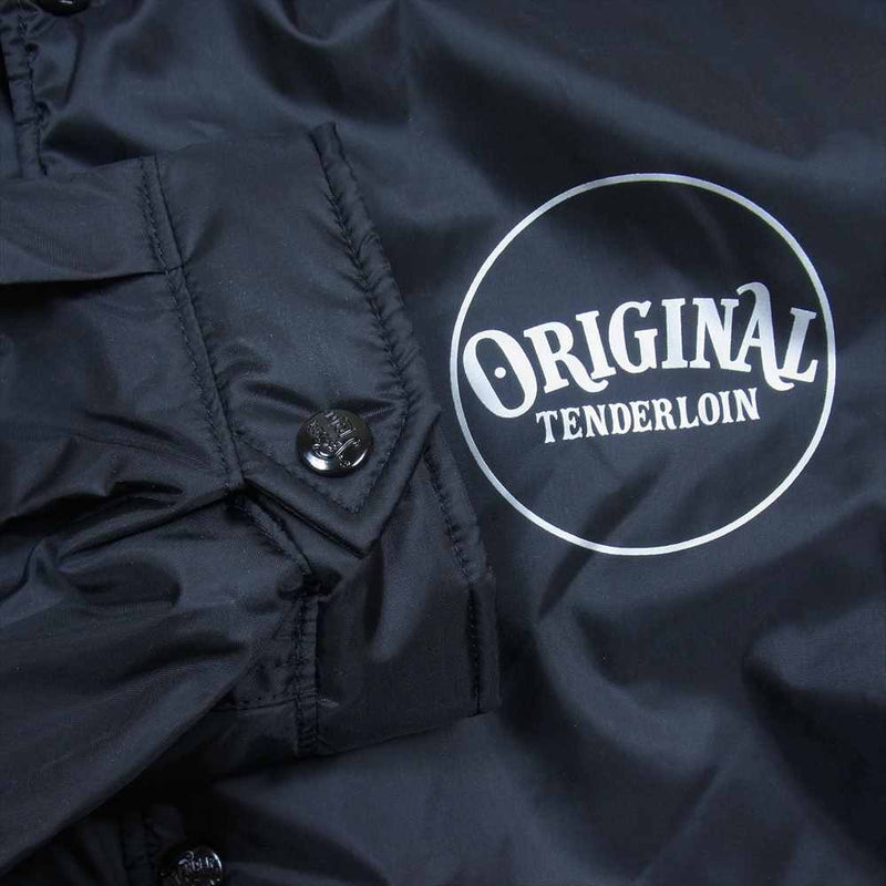 美品 TENDERLOIN テンダーロイン コーチジャケット Sサイズ ブラック