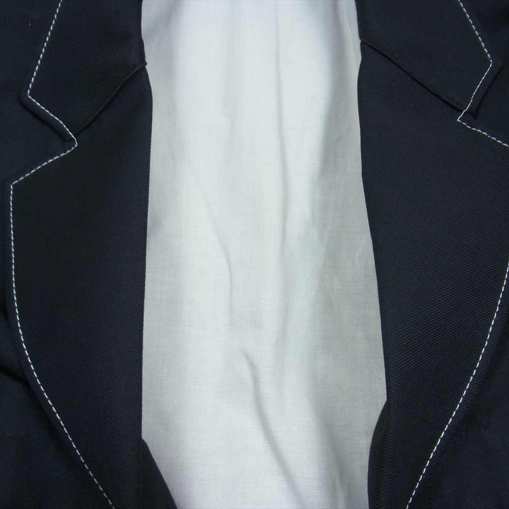 ジェイダブリュアンダーソン 204-2211-401-00 国内正規品 RELAXED WORKWEAR JACKET リラックス ワークウェア ジャケット ブラック系 46【極上美品】【中古】