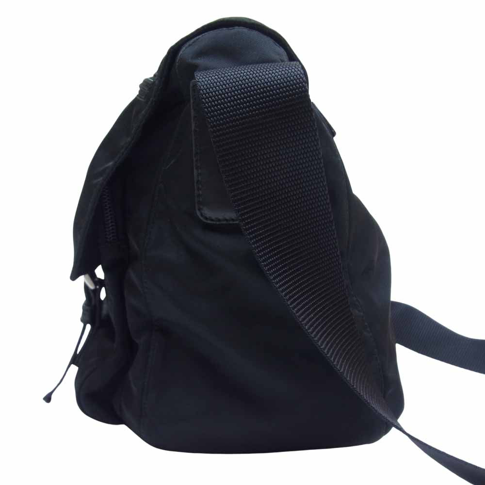 PRADA プラダ BT0172 V44 VELA SPORT ナイロン ショルダー バッグ ブラック系【中古】