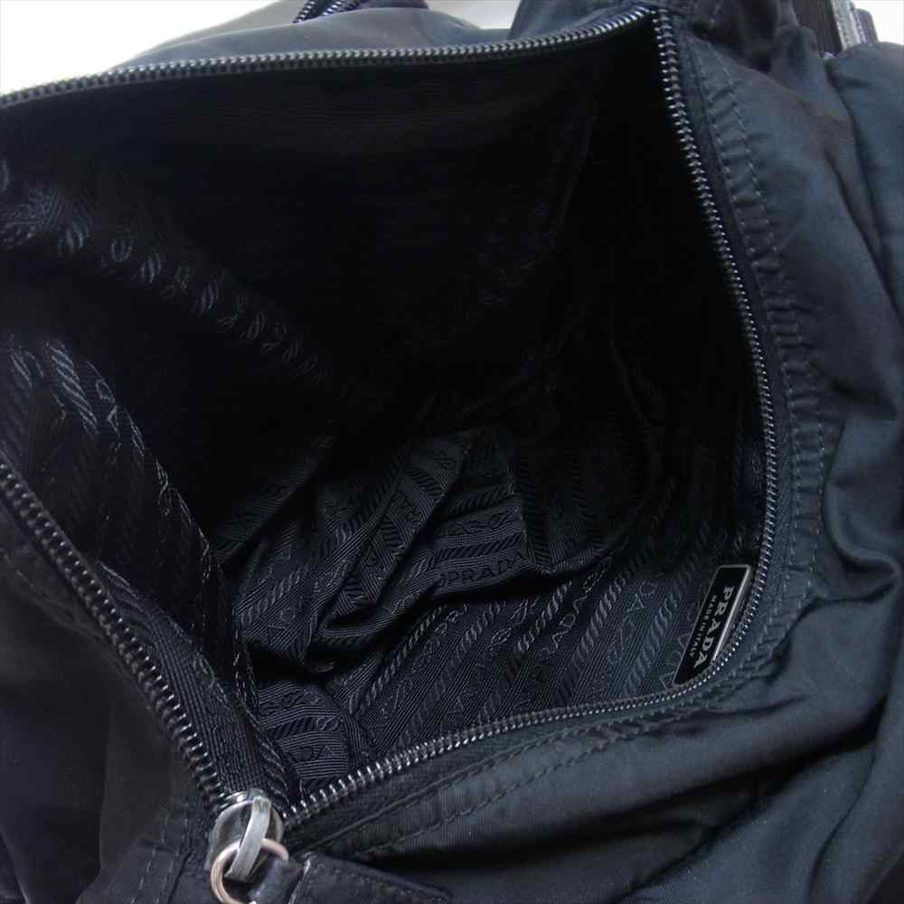 PRADA プラダ BT0172 V44 VELA SPORT ナイロン ショルダー バッグ ブラック系【中古】