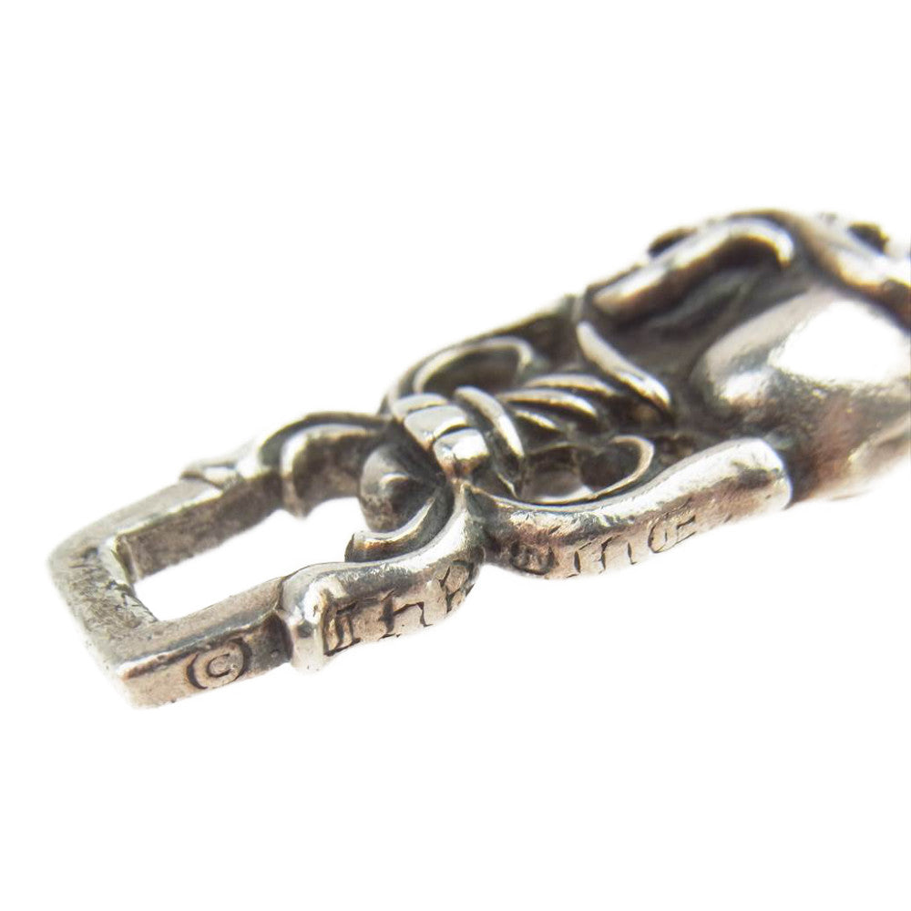 CHROME HEARTS クロムハーツ（原本無） ハート ダガー チャーム ペンダント  シルバー系【中古】