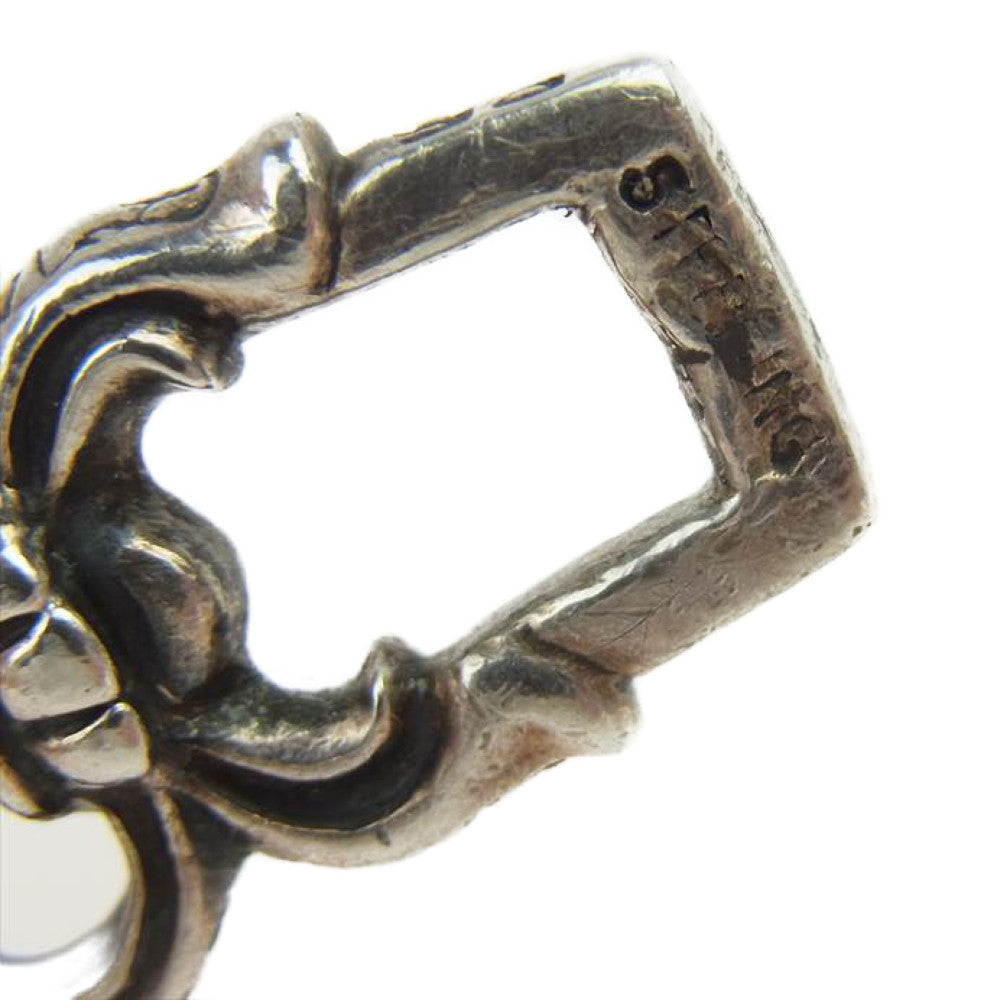 CHROME HEARTS クロムハーツ（原本無） ハート ダガー チャーム ペンダント  シルバー系【中古】