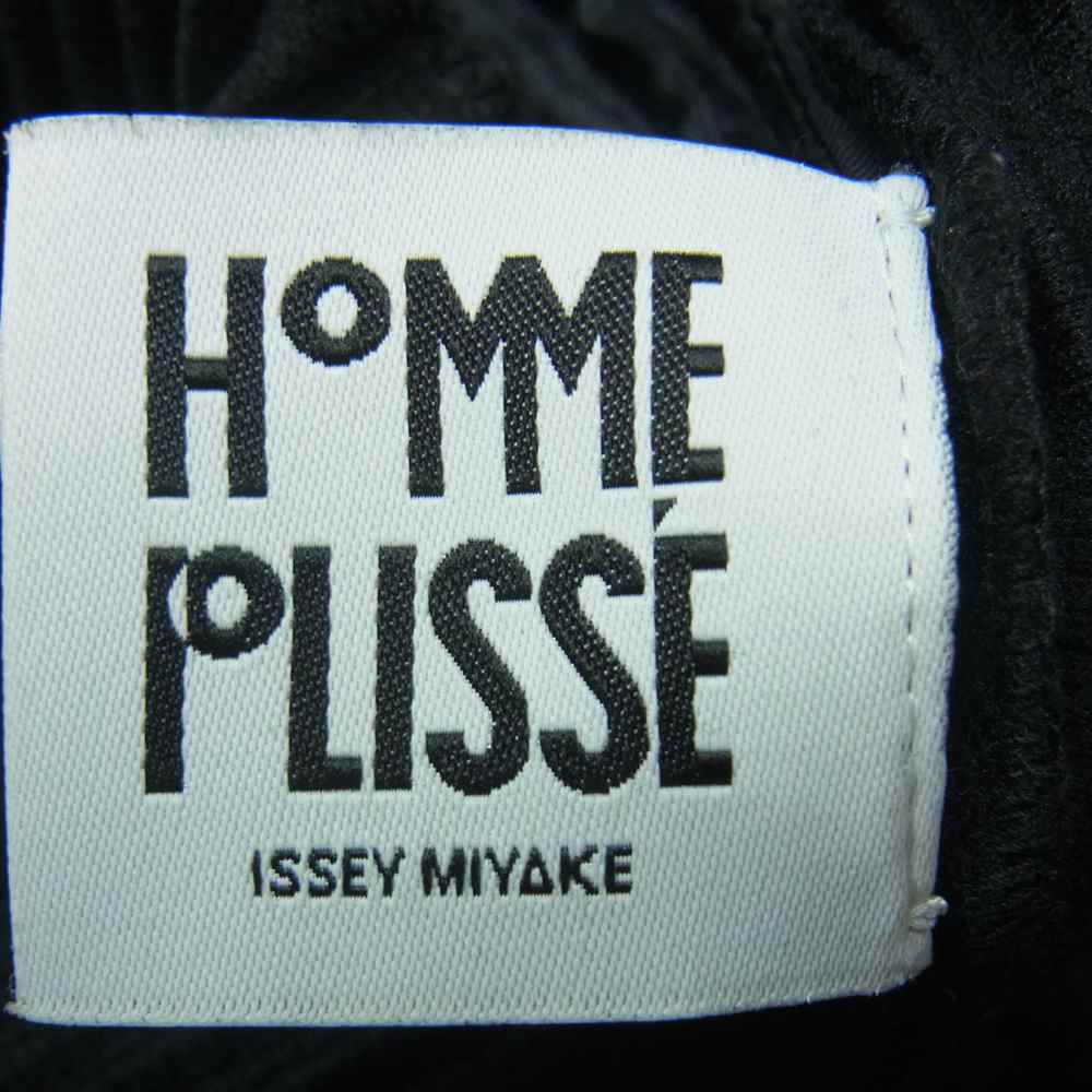 ISSEY MIYAKE イッセイミヤケ HP55JE004 HOMME PLISSE オムプリッセ プリーツ加工 ベスト ブラック系 3【美品】【中古】