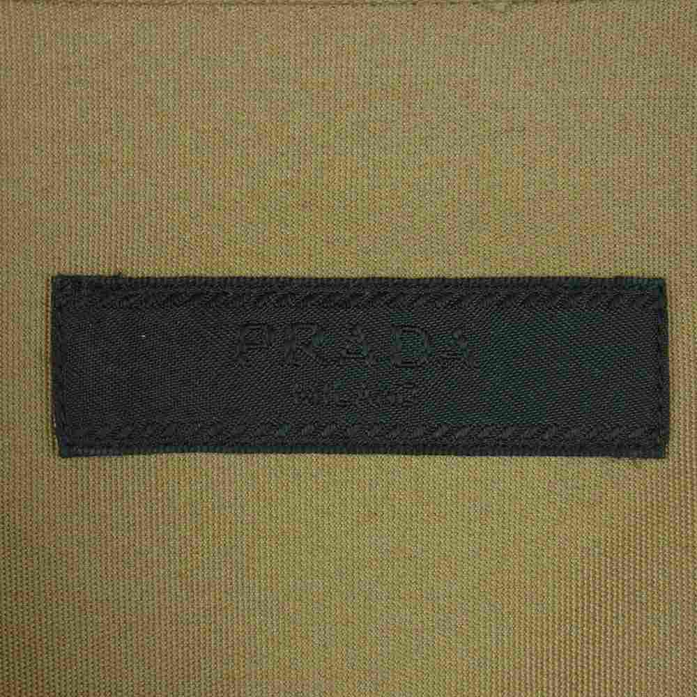 PRADA プラダ UCM006 1BMS 国内正規品 2021年製 オーバーサイズ オープンカラー 半袖 シャツ ブラウン系 XXL【美品】【中古】