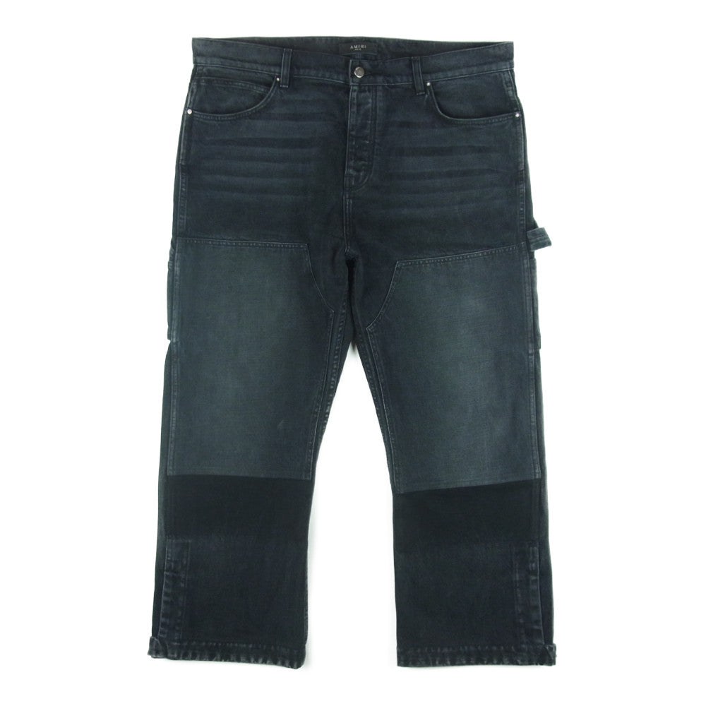 アミリ 22SS Carpenter Pant カーペンター パンツ コットン アメリカ製 ブラック系 38【中古】