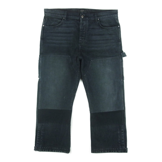 アミリ 22SS Carpenter Pant カーペンター パンツ コットン アメリカ製 ブラック系 38【中古】