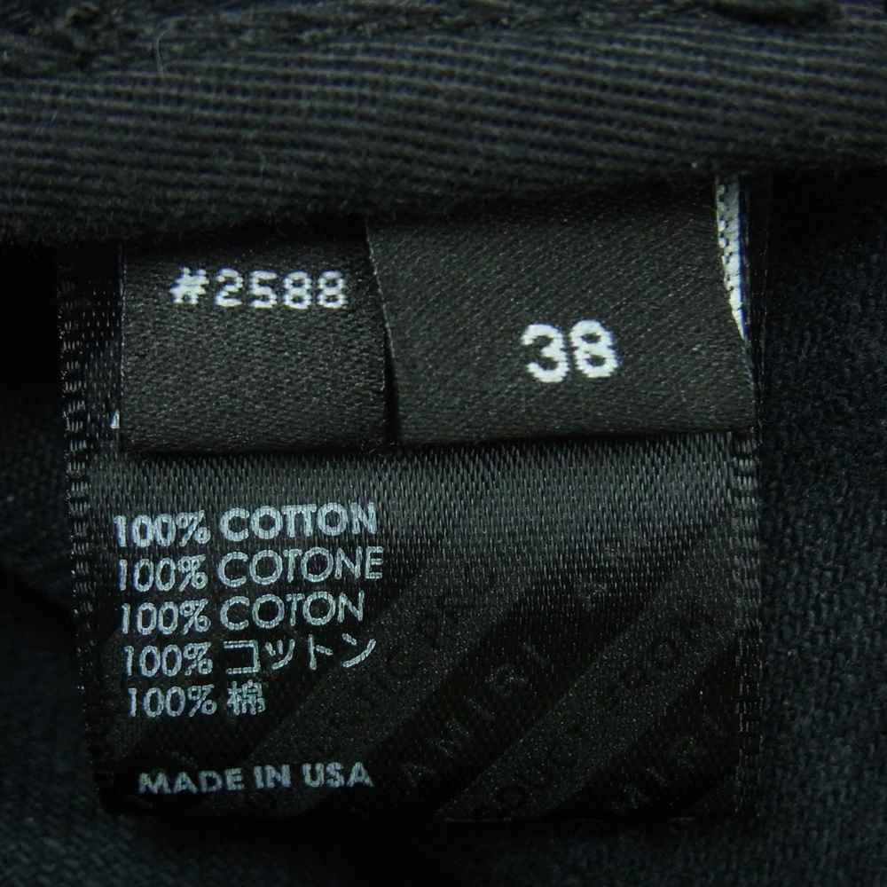 アミリ 22SS Carpenter Pant カーペンター パンツ コットン アメリカ製 ブラック系 38【中古】