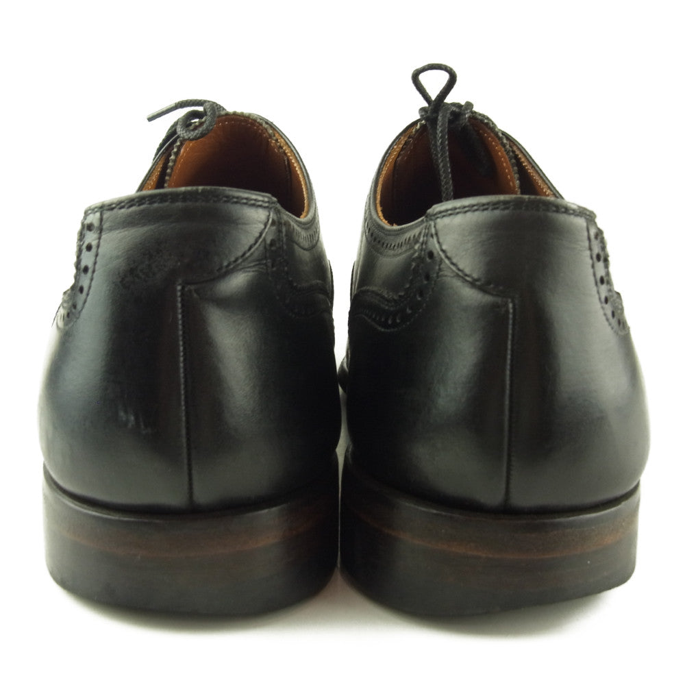 SCOTCH GRAIN スコッチグレイン 920 オデッサII 2 セミブローグ レザー ビジネスシューズ ブラック系 26【中古】