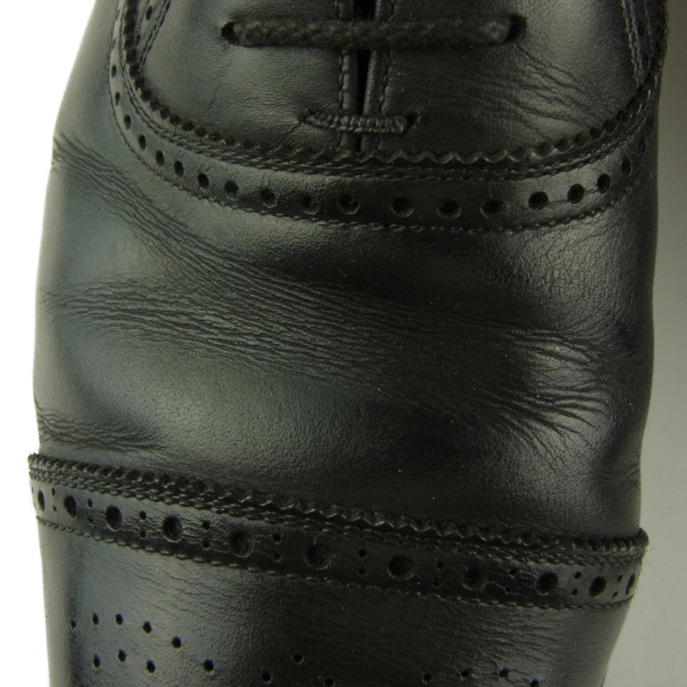 SCOTCH GRAIN スコッチグレイン 920 オデッサII 2 セミブローグ レザー ビジネスシューズ ブラック系 26【中古】