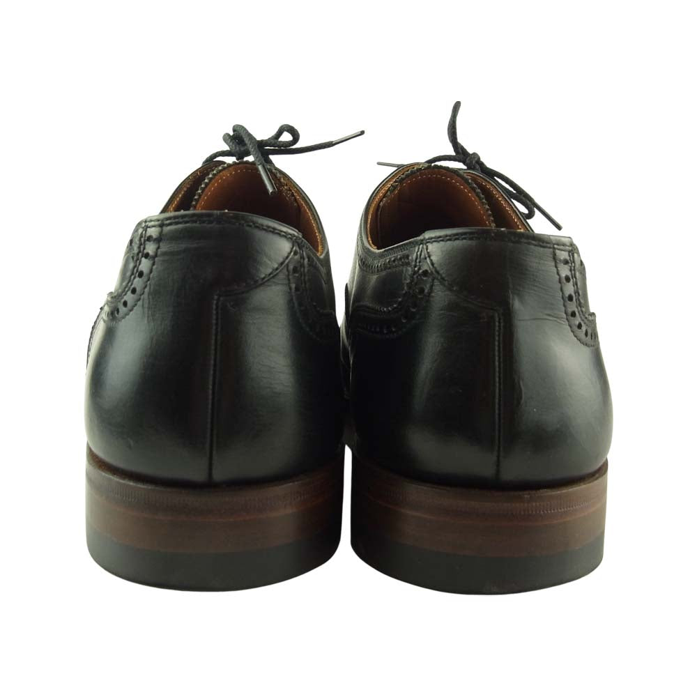 SCOTCH GRAIN スコッチグレイン 920 オデッサII 2 セミブローグ レザー ビジネスシューズ ブラック系 26【中古】