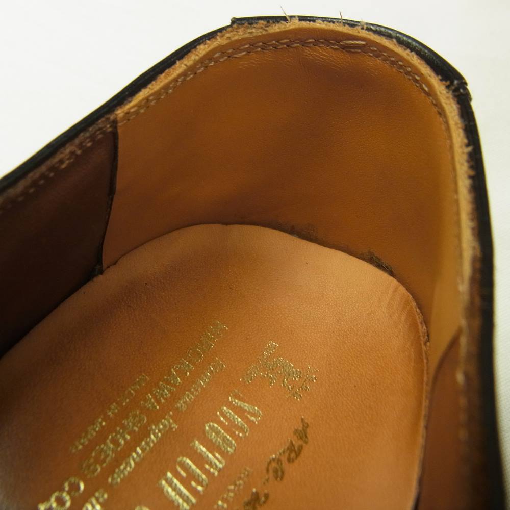 SCOTCH GRAIN スコッチグレイン 920 オデッサII 2 セミブローグ レザー ビジネスシューズ ブラック系 26【中古】