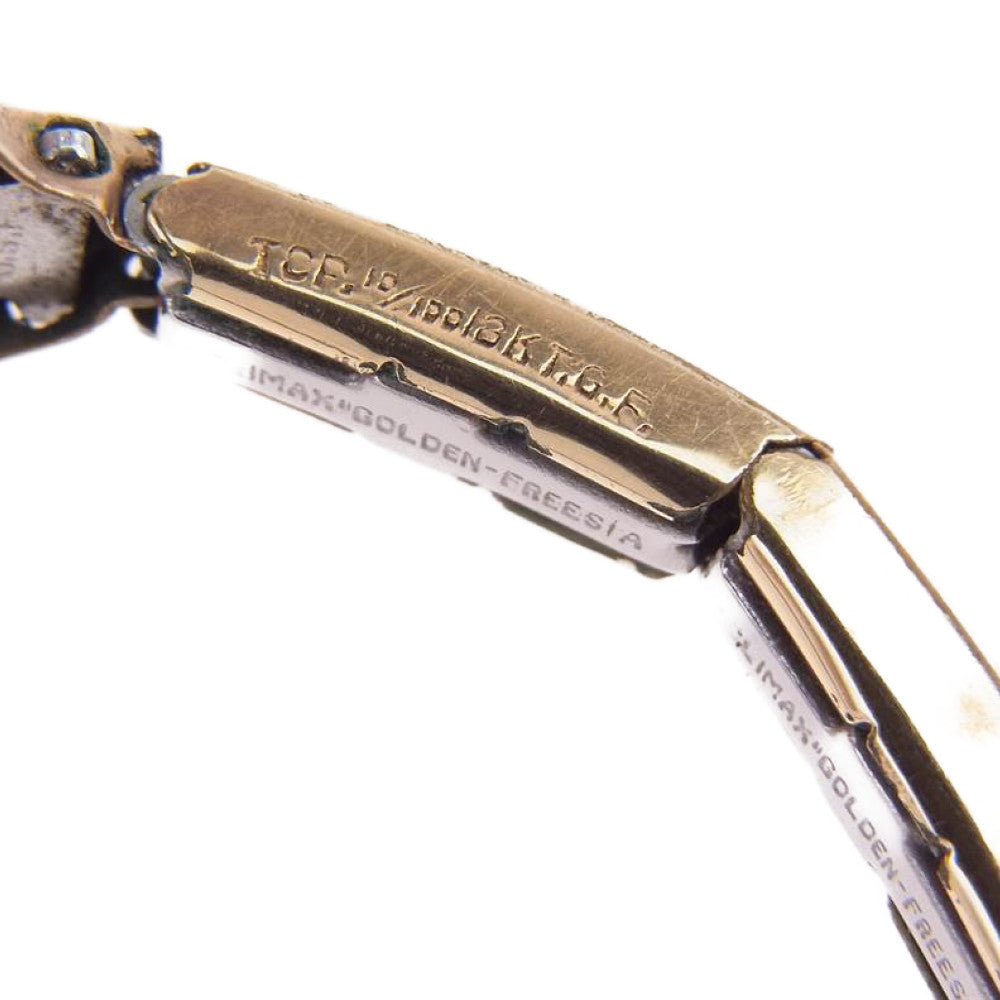 BULOVA ブローバ 14K 手巻き アンティーク ウォッチ 腕時計 ゴールド系【中古】