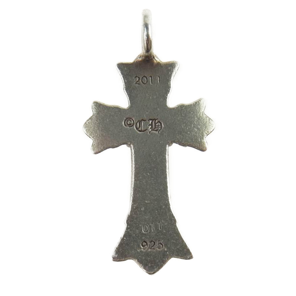 CHROME HEARTS クロムハーツ（原本無） DBL CH CRSP DMND ダブルCH クロス アフター パヴェ ダイヤ ペンダントトップ【中古】