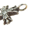 CHROME HEARTS クロムハーツ（原本無） DBL CH CRSP DMND ダブルCH クロス アフター パヴェ ダイヤ ペンダントトップ【中古】