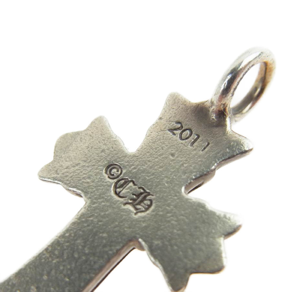 CHROME HEARTS クロムハーツ（原本無） DBL CH CRSP DMND ダブルCH クロス アフター パヴェ ダイヤ ペンダントトップ【中古】