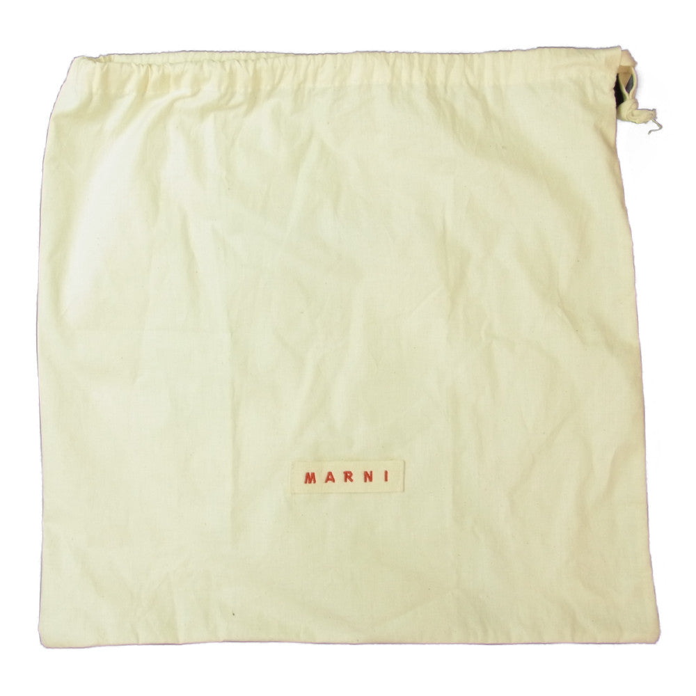 MARNI マルニ SHMP0040Q2 ムートン レザー ボア 2WAY ショルダー ハンド バッグ ベージュ系 ホワイト系【美品】【中古】