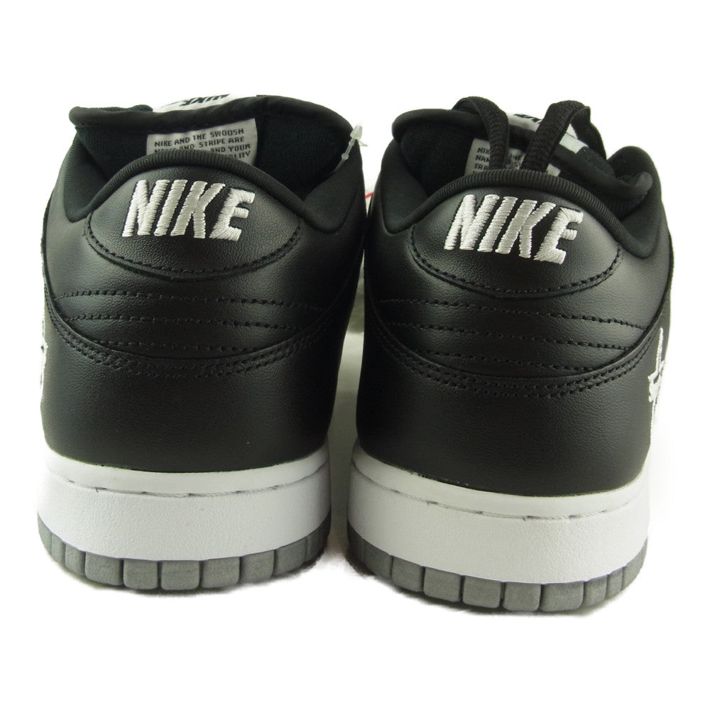 Supreme シュプリーム 19AW CK3480-001 SB DUNK LOW OG QS METALLIC SILVER ダンク ロー オリジナル クイックストライク ブラック系 シルバー系 28㎝【極上美品】【中古】