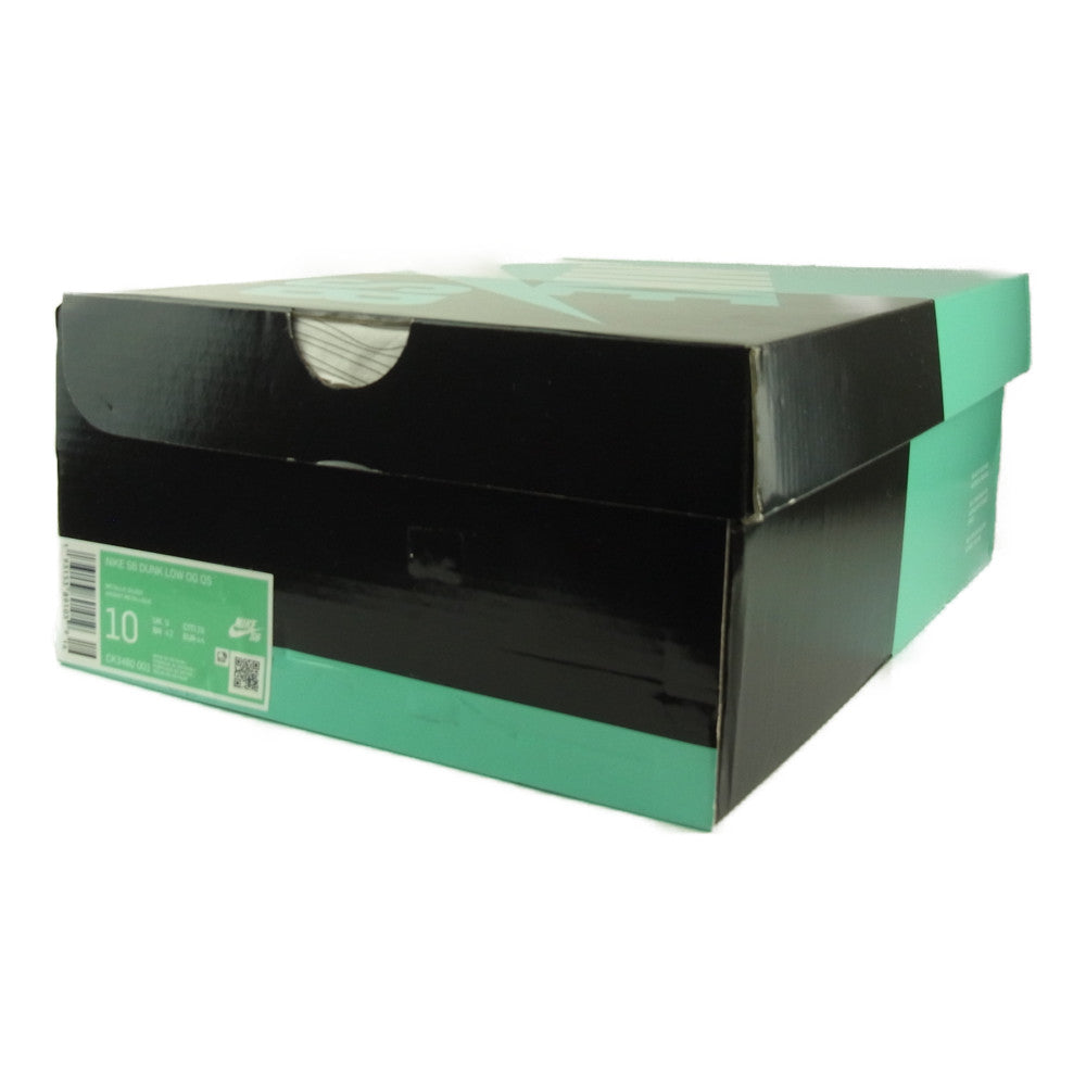 Supreme シュプリーム 19AW CK3480-001 SB DUNK LOW OG QS METALLIC SILVER ダンク ロー オリジナル クイックストライク ブラック系 シルバー系 28㎝【極上美品】【中古】