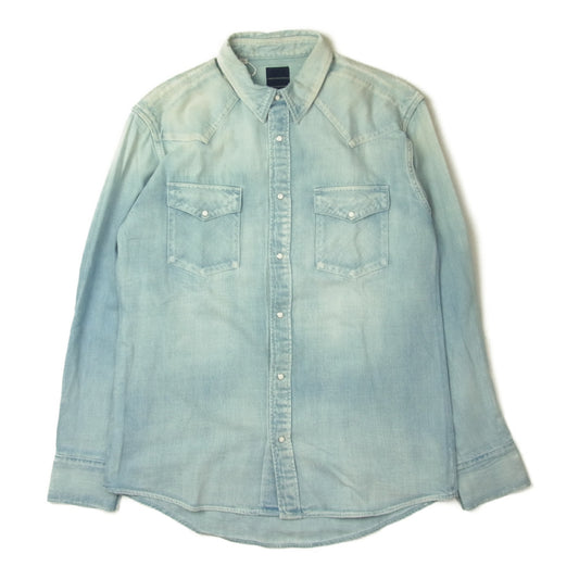 VISVIM ビズビム 0116305007002 ALBACORE SHIRT DAMAGED L/S V1 インディゴブルー系 3【中古】