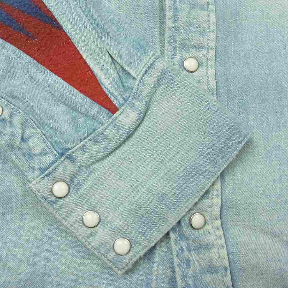 VISVIM ビズビム 0116305007002 ALBACORE SHIRT DAMAGED L/S V1 インディゴブルー系 3【中古】