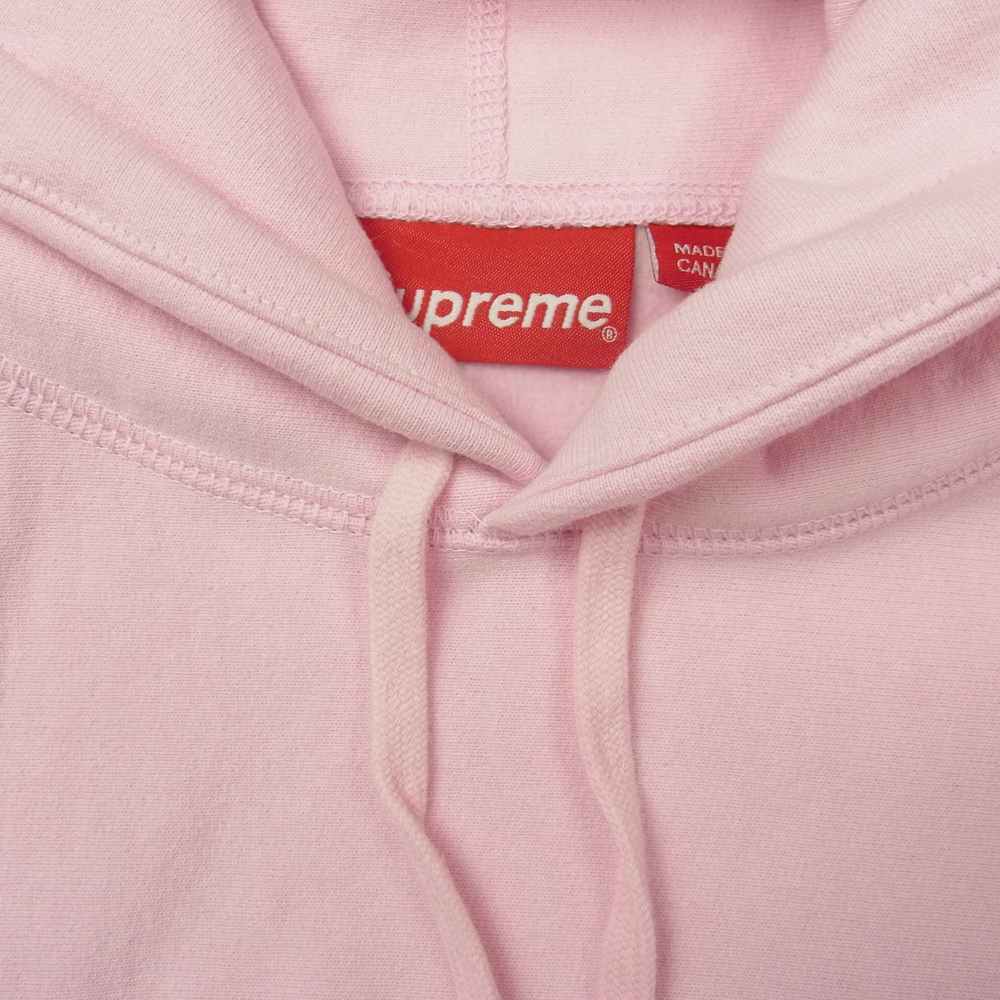 Supreme シュプリーム 19AW Bandana Box Logo Hooded Sweatshirt バンダナ ボックスロゴ パーカー ピンク系 L【美品】【中古】