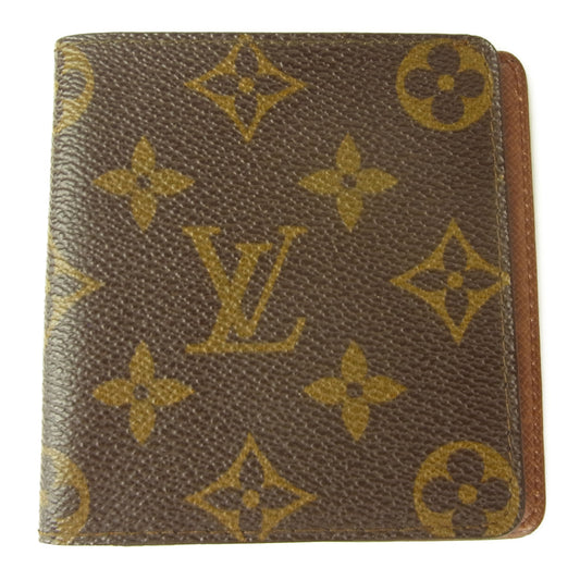 LOUIS VUITTON ルイ・ヴィトン M60905 モノグラム ポルトビエ カルトブルー 札入れ パスケース ブラウン系【中古】