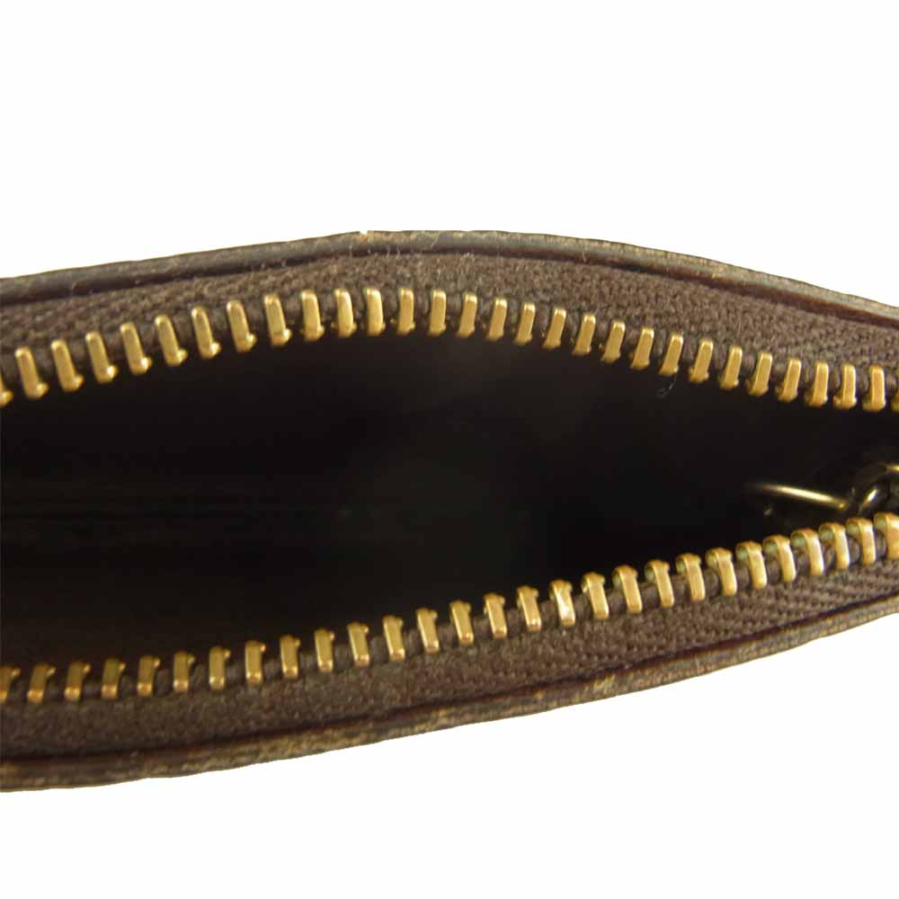 LOUIS VUITTON ルイ・ヴィトン M62650 モノグラム ポシェット クレ コインケース ブラウン系【中古】