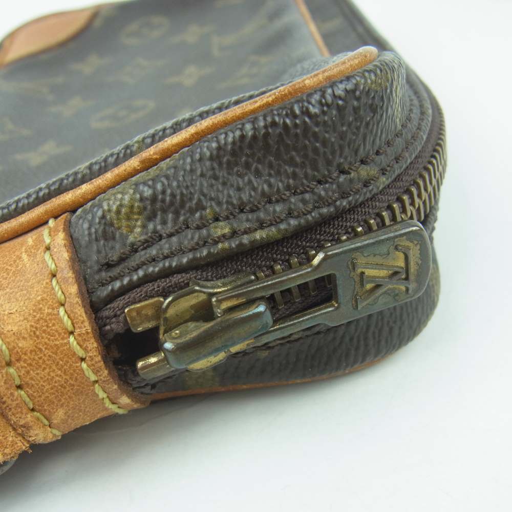 LOUIS VUITTON ルイ・ヴィトン M51827 モノグラム マルリー ドラゴンヌ PM ポーチ セカンド バッグ ブラウン系【中古】