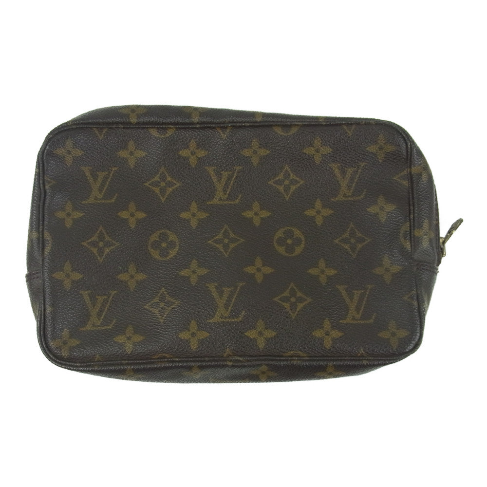 LOUIS VUITTON ルイ・ヴィトン M47524 モノグラム トゥルース トワレット23 ポーチ ブラウン系【中古】
