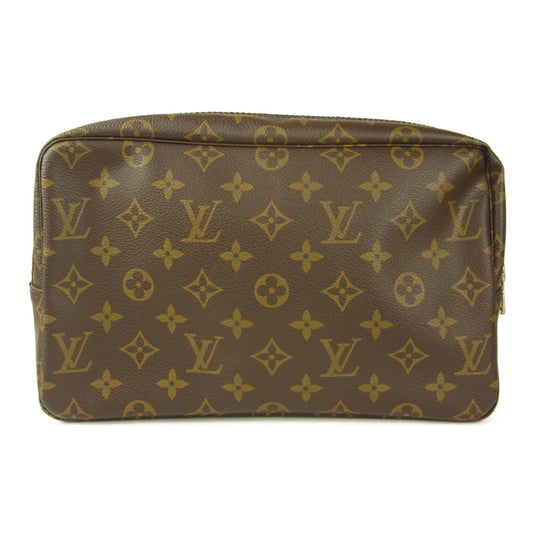LOUIS VUITTON ルイ・ヴィトン M47522 モノグラム トゥルーストワレット28 ポーチ セカンド バッグ ブラウン系【中古】