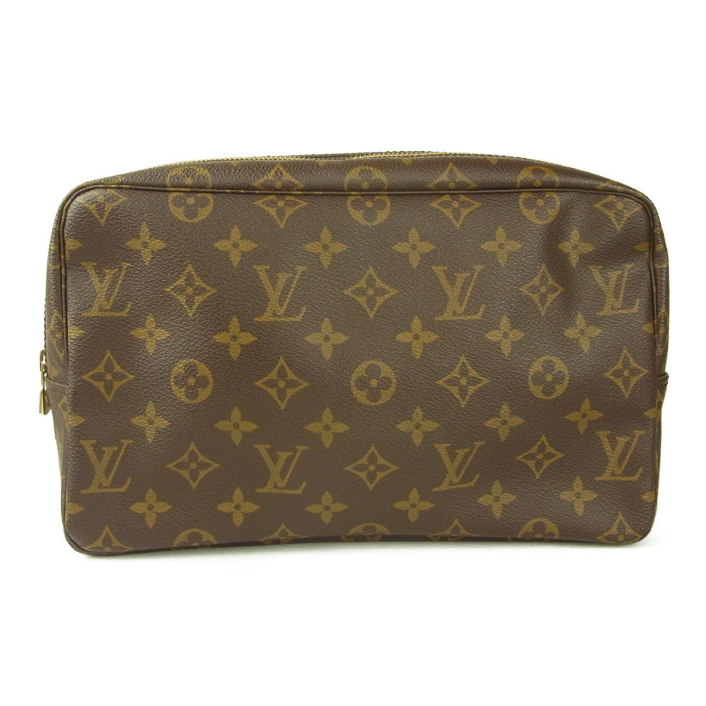 LOUIS VUITTON ルイ・ヴィトン M47522 モノグラム トゥルーストワレット28 ポーチ セカンド バッグ ブラウン系【中古】