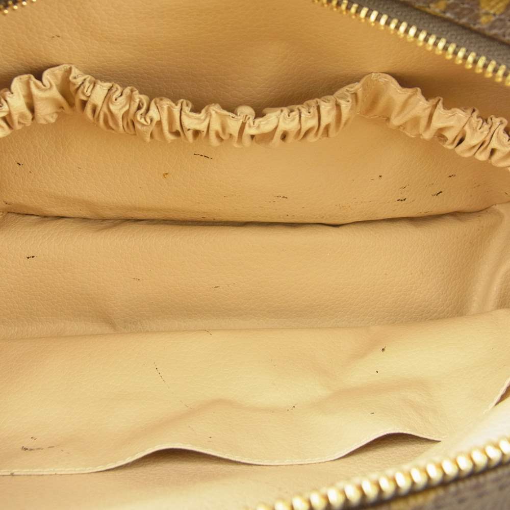 LOUIS VUITTON ルイ・ヴィトン M47522 モノグラム トゥルーストワレット28 ポーチ セカンド バッグ ブラウン系【中古】