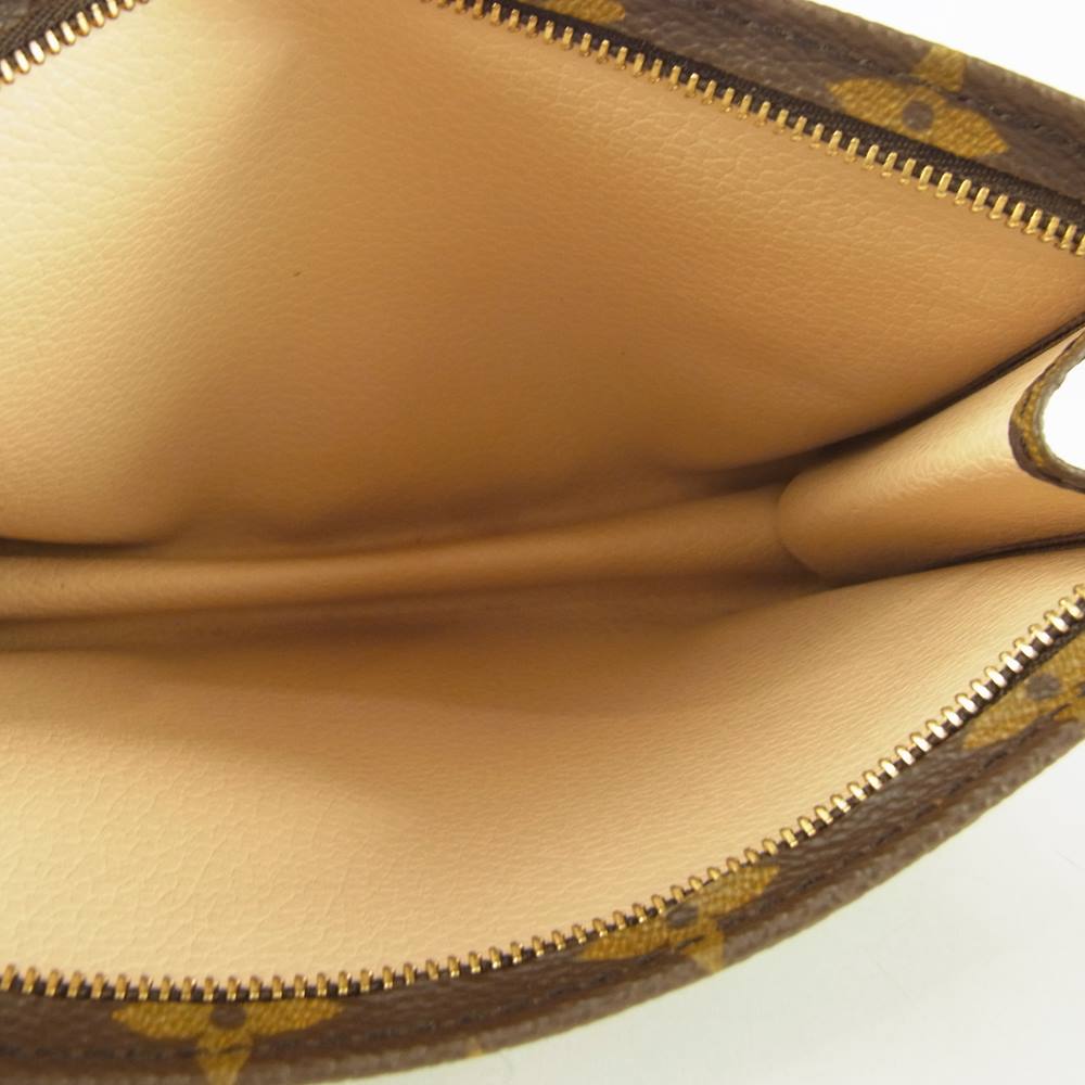 LOUIS VUITTON ルイ・ヴィトン M47544 モノグラム ポッシュ ワレット 19 ポーチ  ブラウン系【中古】