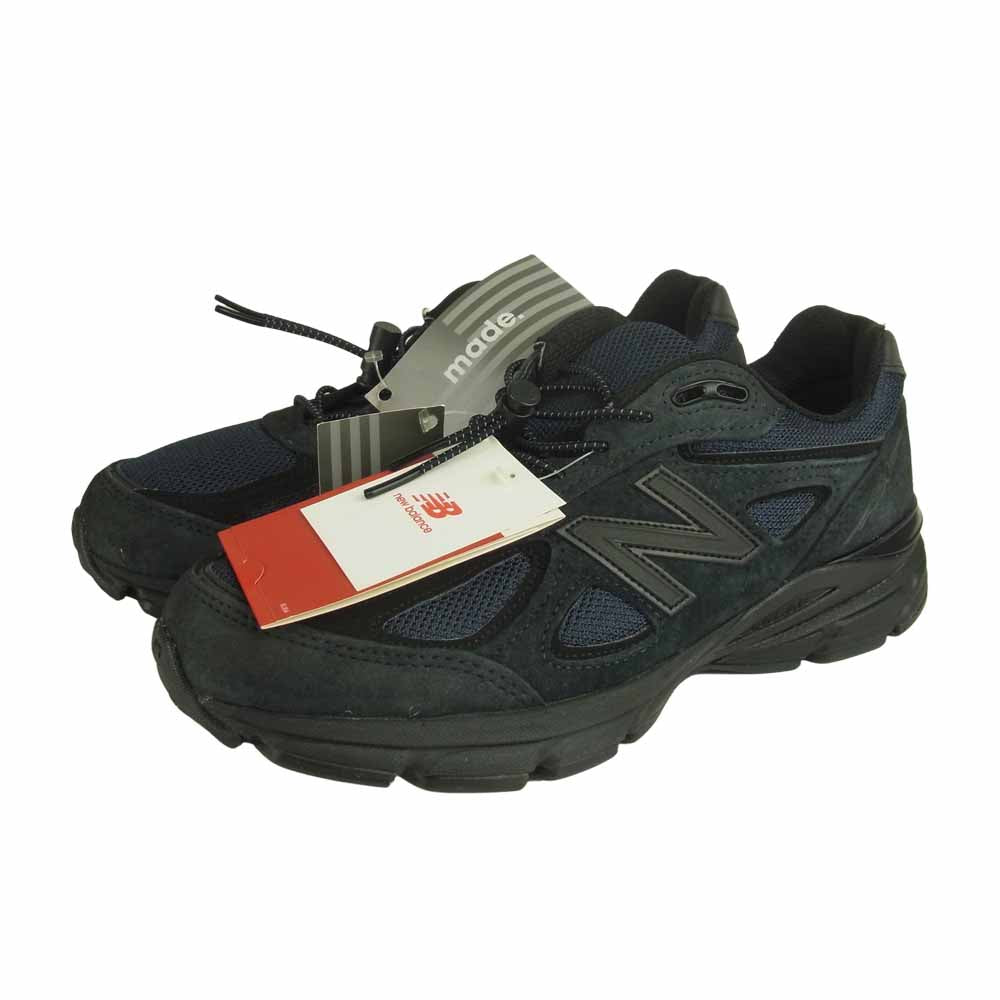 NEW BALANCE ニューバランス M990JJ4  JJJJound ジョウンド 990v4. Made in USA スニーカー ネイビー系 26cm 【中古】