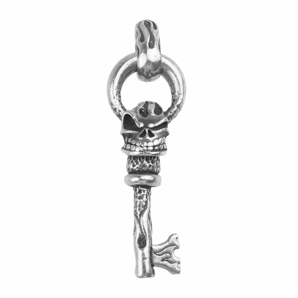 STARLIN GEAR スターリンギア フレーミング スケルトン フレイムリンク キー ペンダントトップ ネックレス【中古】