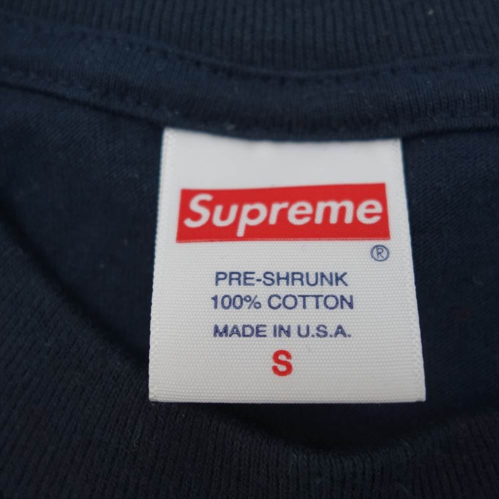 Supreme シュプリーム 21SS FIVE Boroughs Tee ファイブ ボロ― Tシャツ ネイビー系 S【中古】