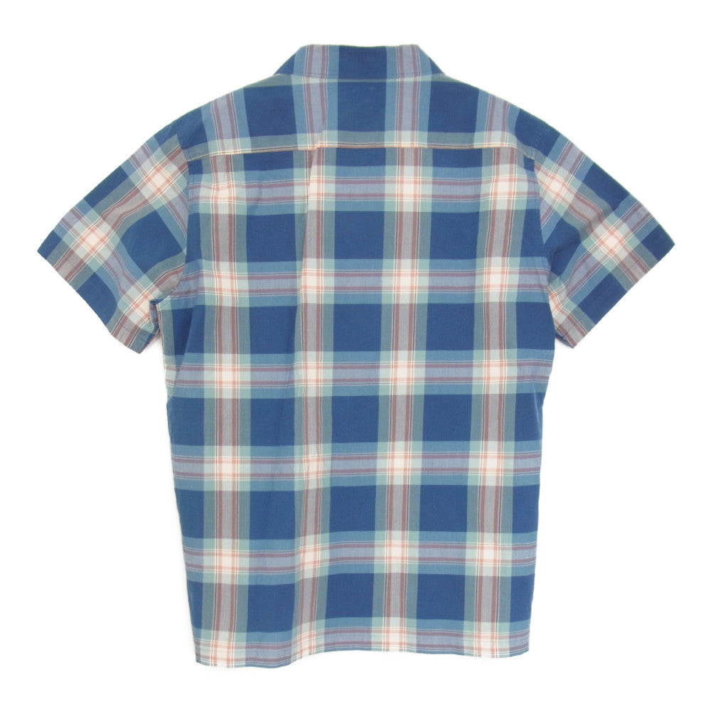 WACKO MARIA ワコマリア TESSITURA MONTI オープンカラー シャツ ブルー系 L【中古】