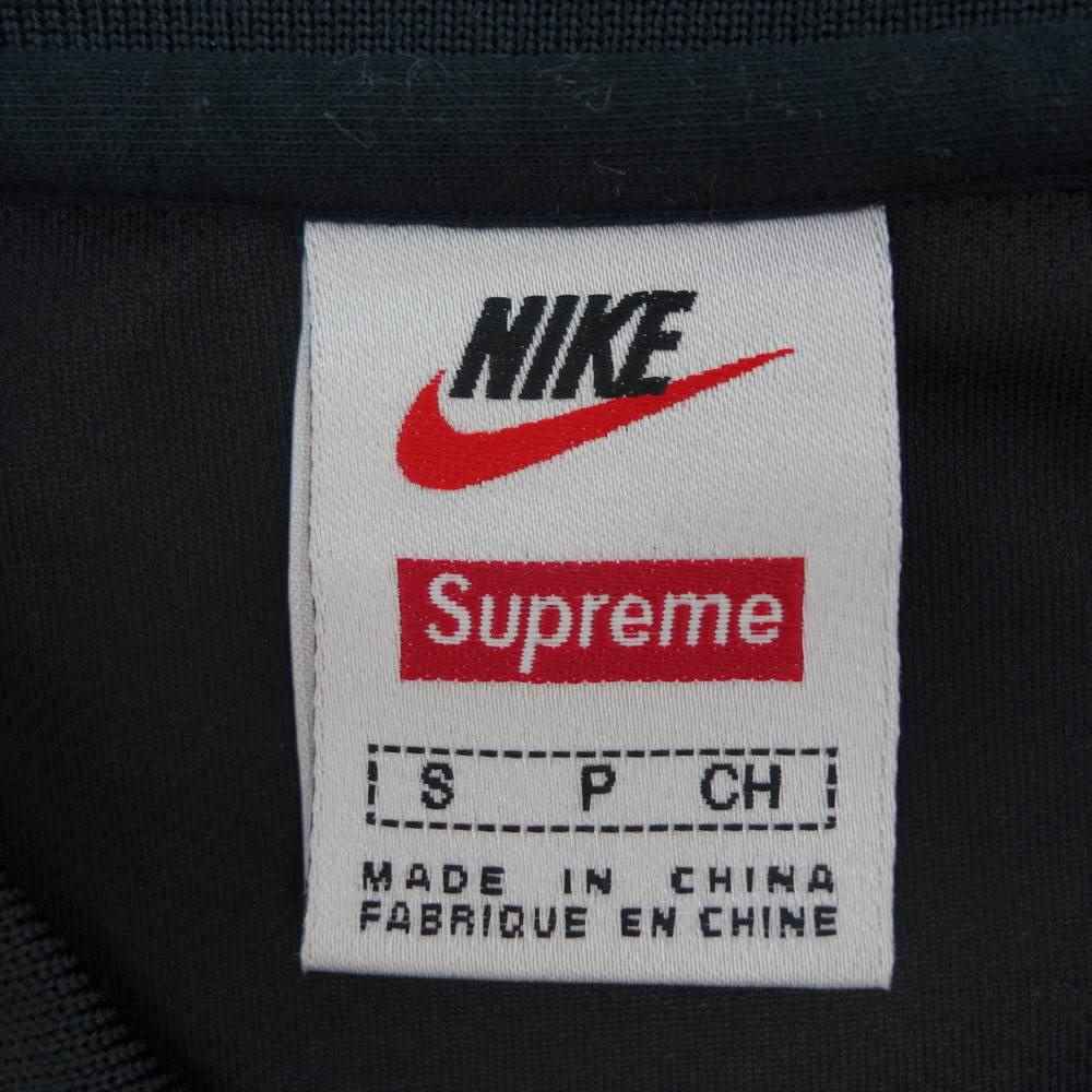 Supreme シュプリーム 20AW CW9698-010 × NIKE ナイキ JEWEL STRIPE SOCCER JERSEY サッカー ジャージ ゲーム シャツ ブラック系 S【極上美品】【中古】