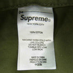 Supreme シュプリーム 21AW Small Box Twill Shirts Khaki スモール ボックス ツイル シャツ カーキ カーキ系 M【極上美品】【中古】